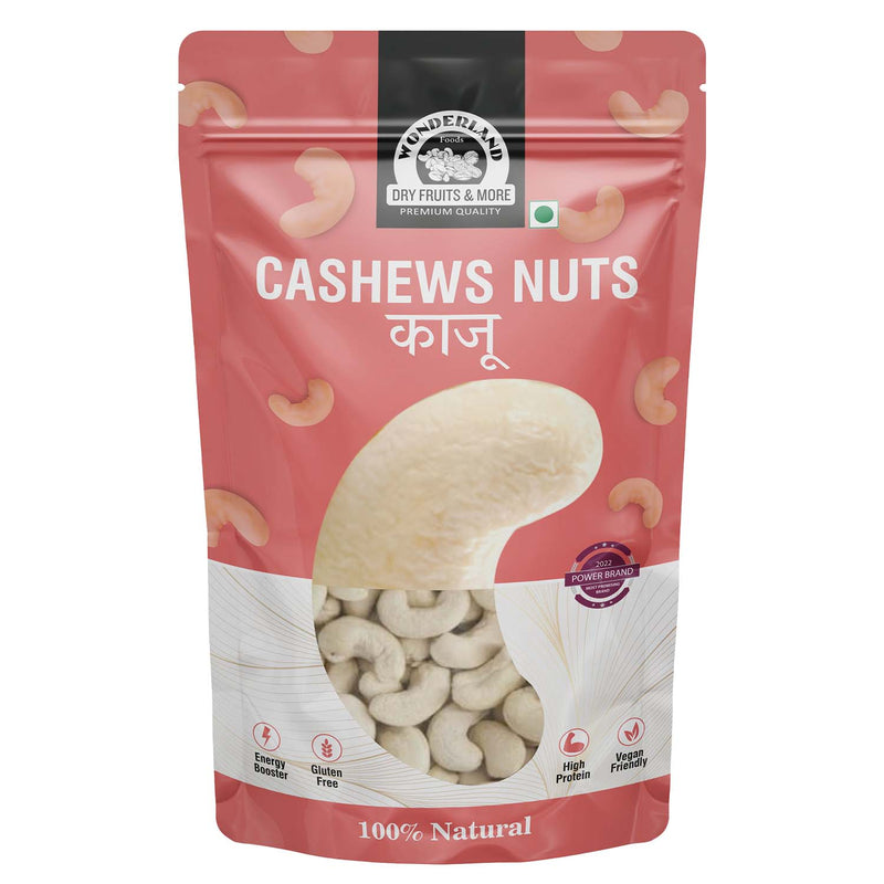 Wonderland Foods 200g Raw Cashew (Kaju) W320-Grade Pouch