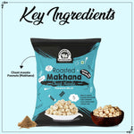 Load image into Gallery viewer, Wonderland Foods 100g Chaat Masala Makhana (Foxnut) Pouch
