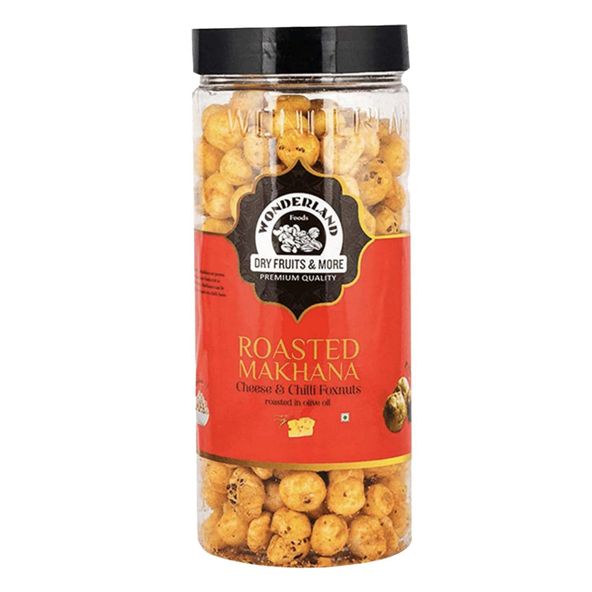 Cheese and chilly makhana 100g jar 1