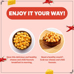 Load image into Gallery viewer, Wonderland Foods 100g Cheese-Chilli Makhana (Foxnut) Jar
