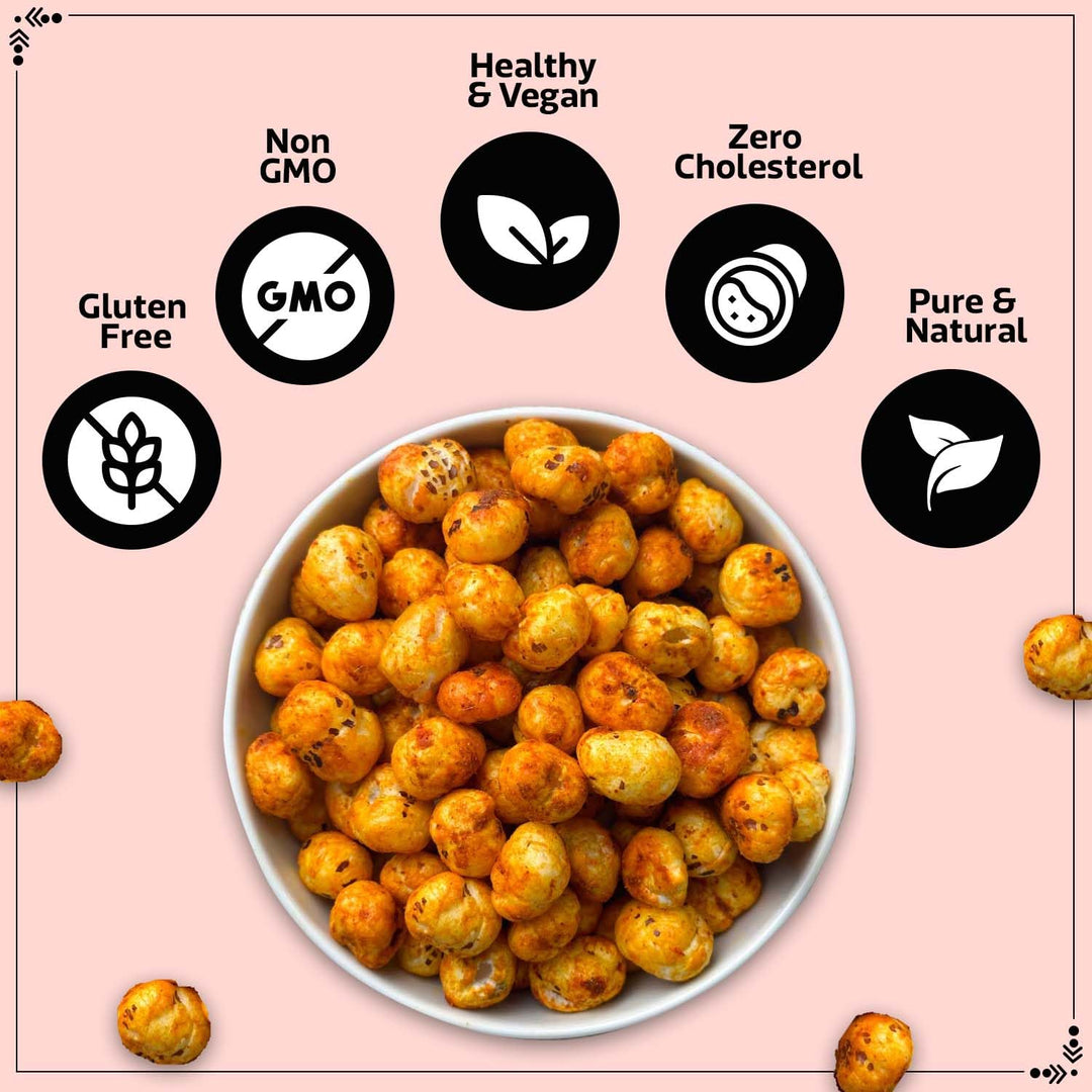 Wonderland Foods 100g Cheese-Chilli Makhana (Foxnut) Jar