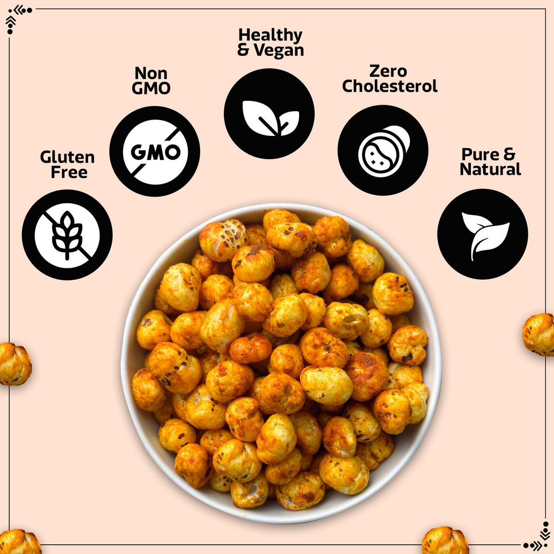 Wonderland Foods 100g Cheese-Chilli Makhana (Foxnut) Pouch