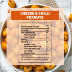 Load image into Gallery viewer, Wonderland Foods 100g Cheese-Chilli Makhana (Foxnut) Pouch
