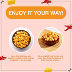 Load image into Gallery viewer, Wonderland Foods 40g Cheese-Chilli Makhana (Foxnut) Pouch
