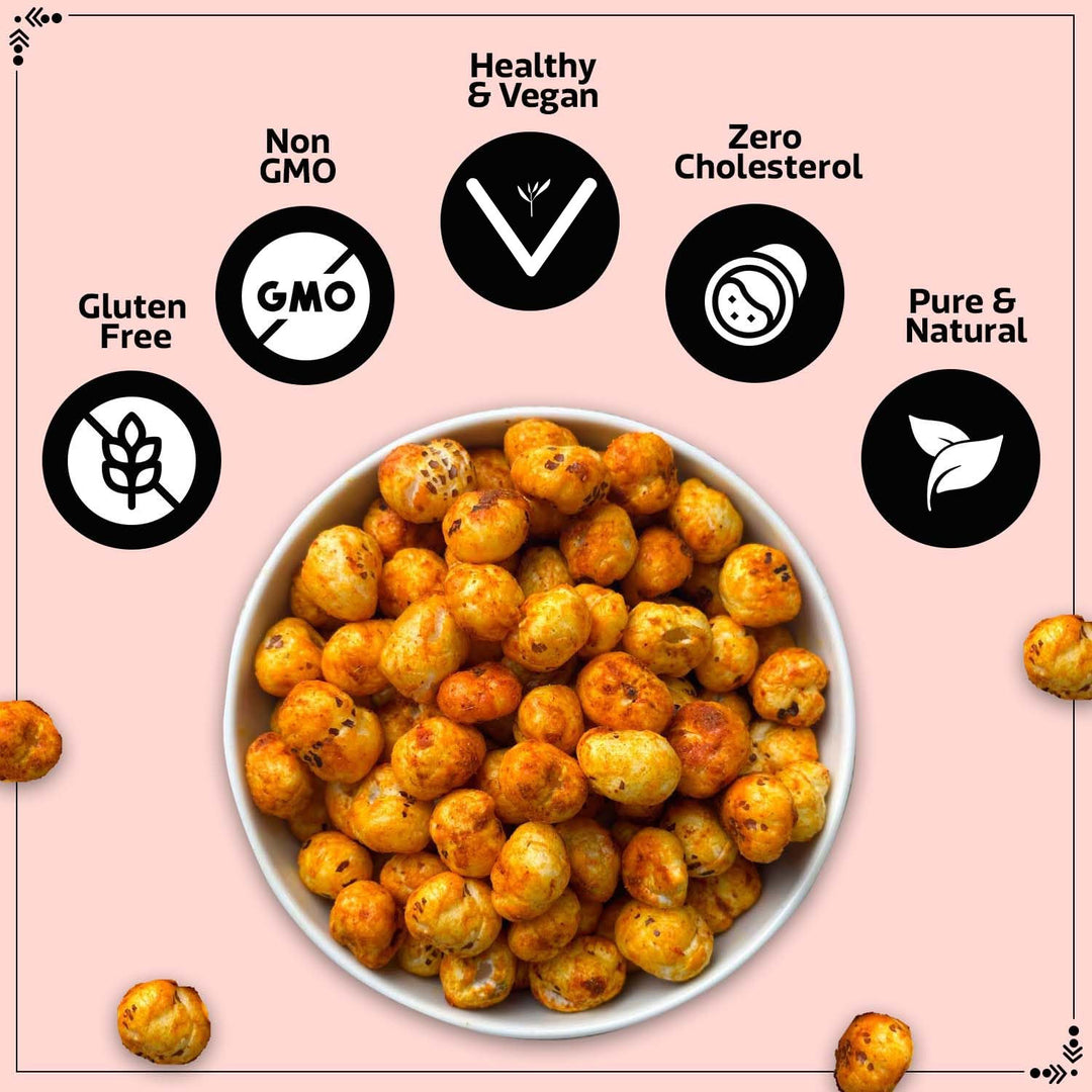 Wonderland Foods 40g Cheese-Chilli Makhana (Foxnut) Pouch