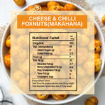 Load image into Gallery viewer, Wonderland Foods 40g Cheese-Chilli Makhana (Foxnut) Pouch
