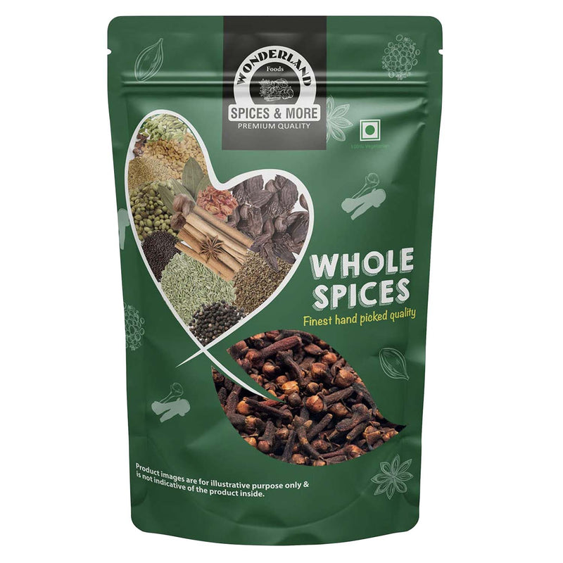 Wonderland Foods 250g Whole Spices Pure Cloves Pouch