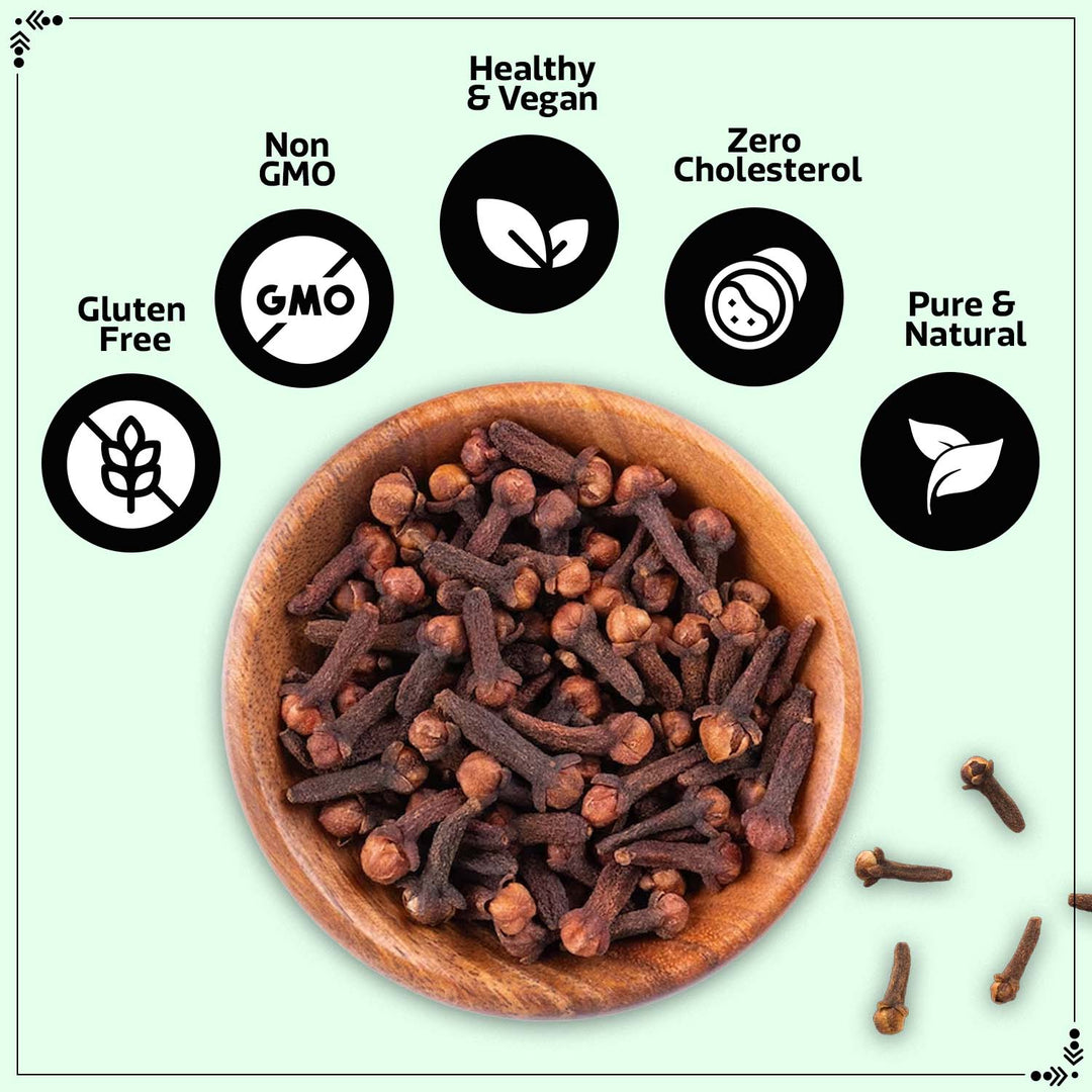 Wonderland Foods 250g Whole Spices Pure Cloves Pouch