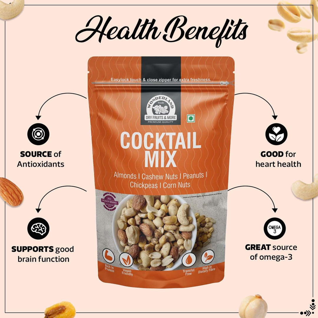 Wonderland Foods 200g Cocktail Mix Pouch