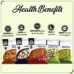 Load image into Gallery viewer, Wonderland Foods 500g (100g X 5) Dry Fruits Combo of Pistachios, Almond, Cashew, Golden Raisins &amp; Walnut Kernel 100g Each
