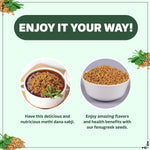 Load image into Gallery viewer, Wonderland Foods 250g Whole Spices Fenugreek Methi Seeds Pouch
