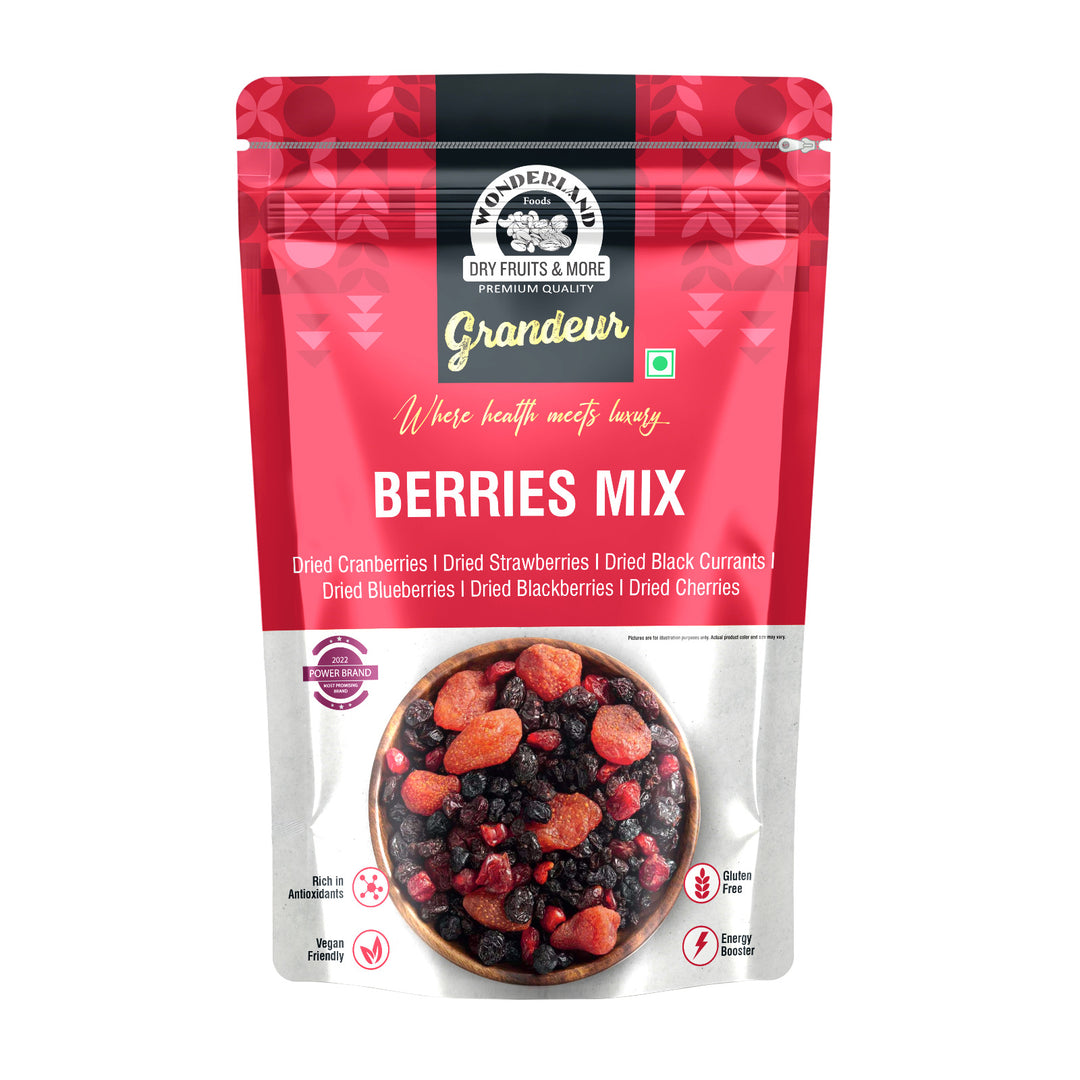 Wonderland Foods 200g Grandeur Premium Berries Mix Pouch