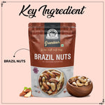 Load image into Gallery viewer, Wonderland Foods 200g Grandeur Premium Brazil Nuts Pouch
