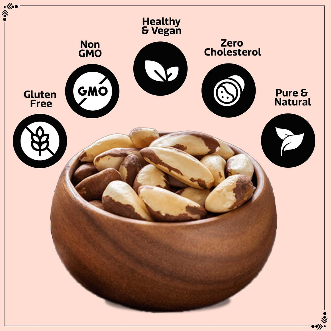 Wonderland Foods 200g Grandeur Premium Brazil Nuts Pouch