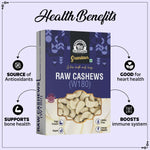 Load image into Gallery viewer, Wonderland Foods 500g Grandeur Premium Cashews (Kaju) W180-Grade Box
