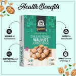 Load image into Gallery viewer, Wonderland Foods 1Kg Grandeur Premium Chilean Inshell Walnuts 36Mm Box
