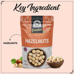 Load image into Gallery viewer, Wonderland Foods 200g Grandeur Premium Hazel Nuts Pouch
