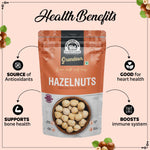 Load image into Gallery viewer, Wonderland Foods 200g Grandeur Premium Hazel Nuts Pouch
