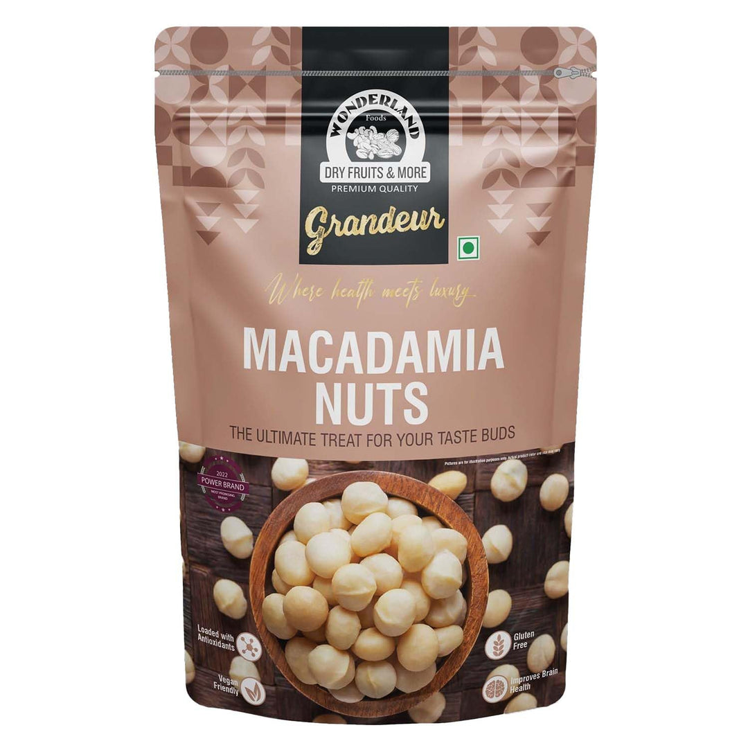 Wonderland Foods 200g Grandeur Premium Macadamia Nuts Pouch