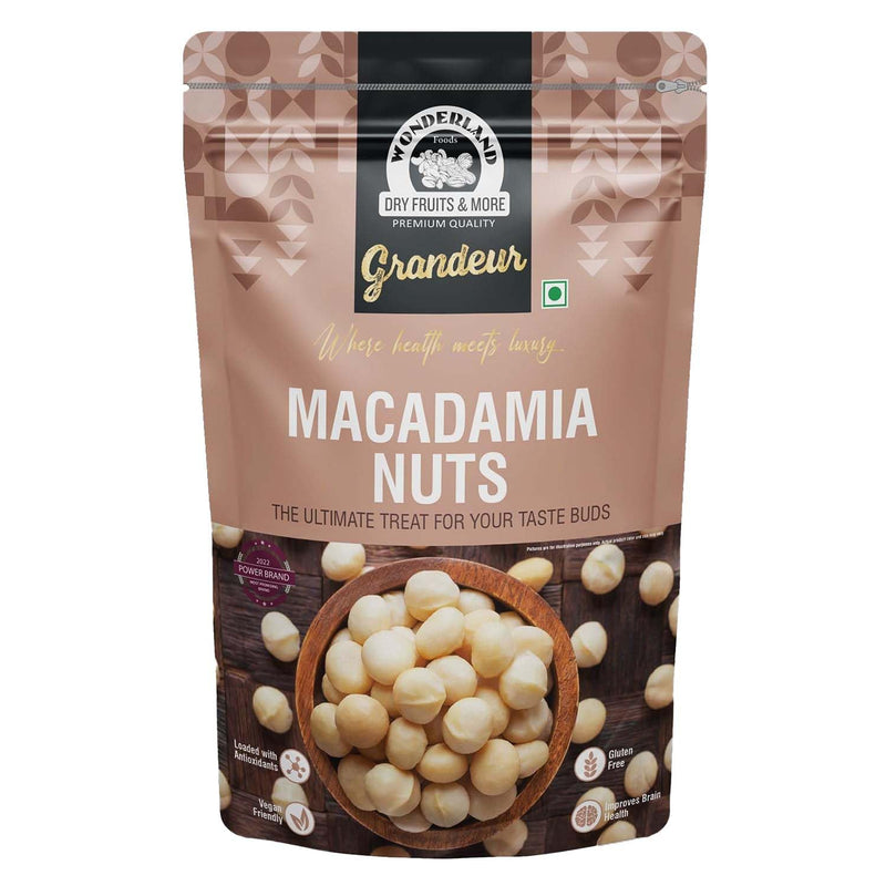Wonderland Foods 200g Grandeur Premium Macadamia Nuts Pouch