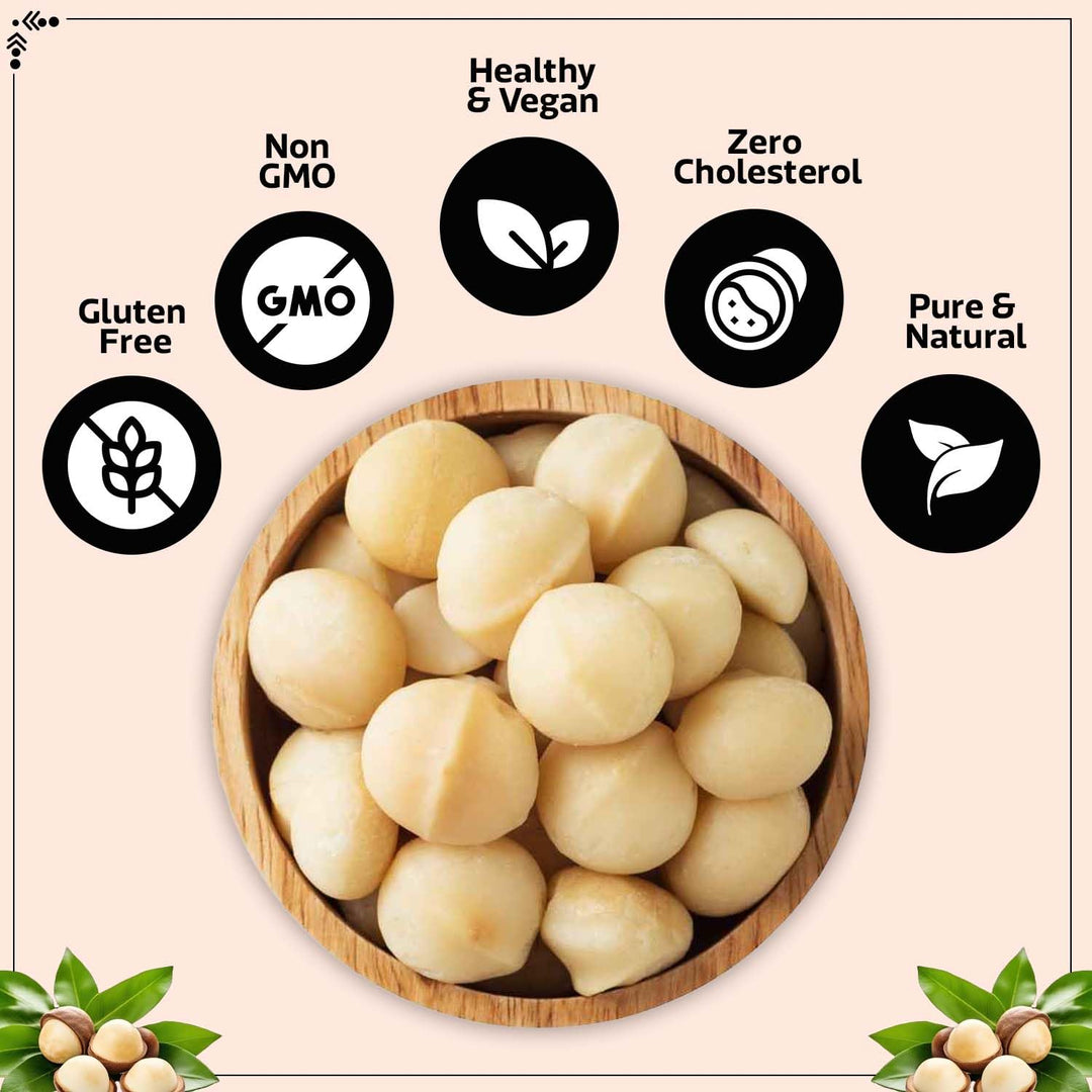 Wonderland Foods 200g Grandeur Premium Macadamia Nuts Pouch