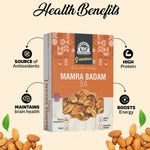 Load image into Gallery viewer, Wonderland Foods 500g Grandeur Premium 5A Mamra Almonds Box

