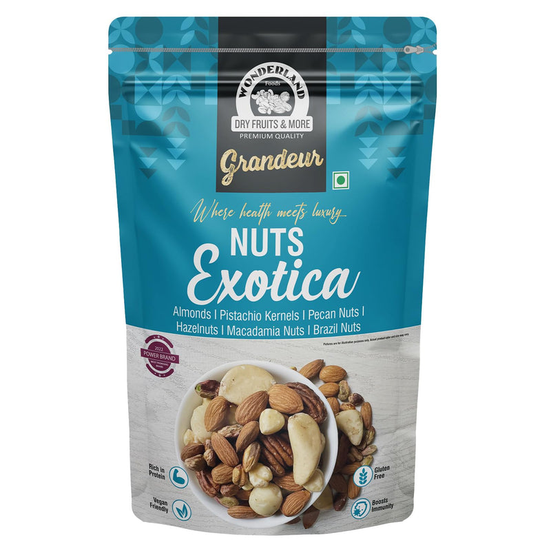 Wonderland Foods 200g Grandeur Premium Nuts Exotica Pouch