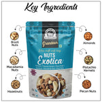Load image into Gallery viewer, Wonderland Foods 200g Grandeur Premium Nuts Exotica Pouch
