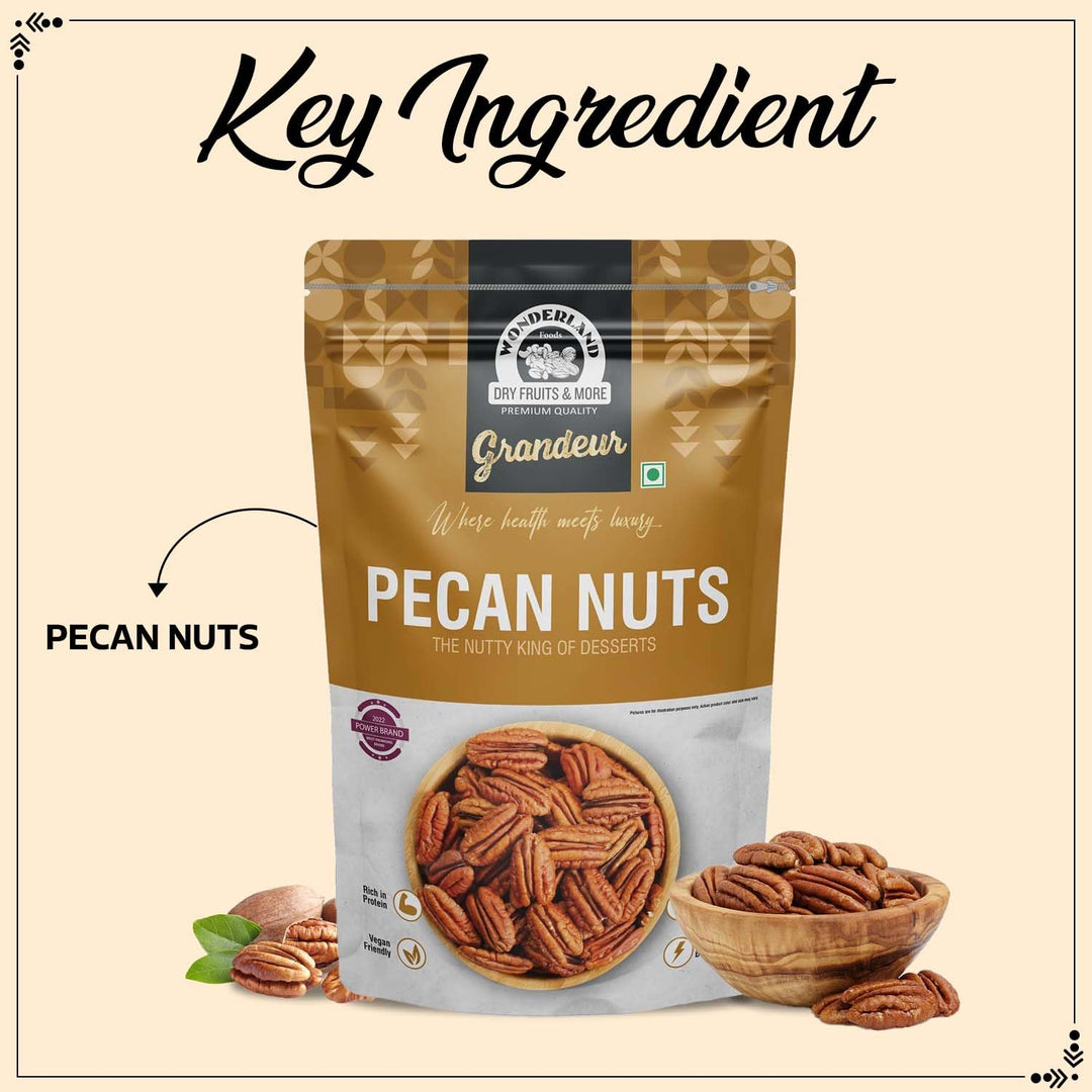 Wonderland Foods 200g Grandeur Premium Pecan Nuts Pouch