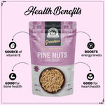 Load image into Gallery viewer, Wonderland Foods 200g Grandeur Premium Pine Nuts Pouch
