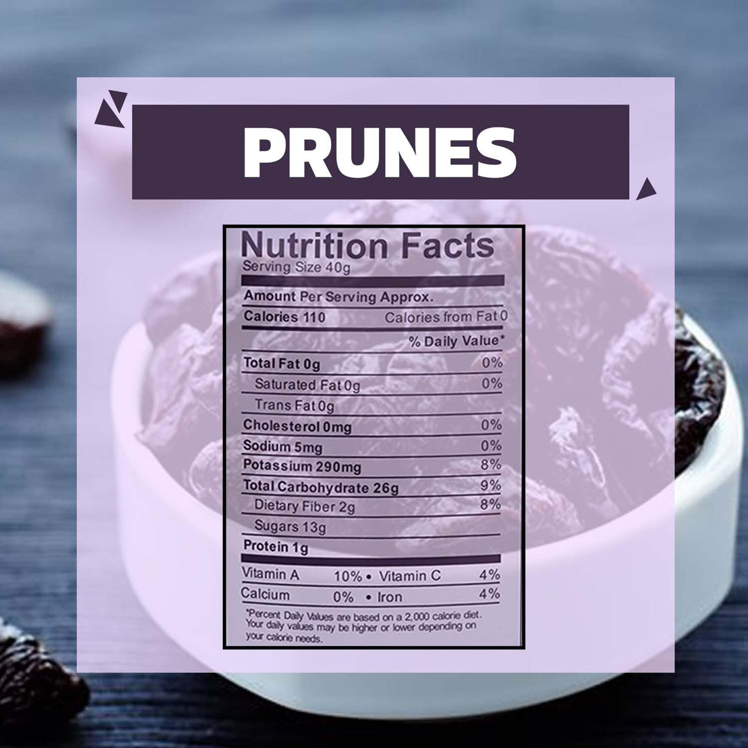 Wonderland Foods 200g Grandeur Premium Pitted Prunes Pouch