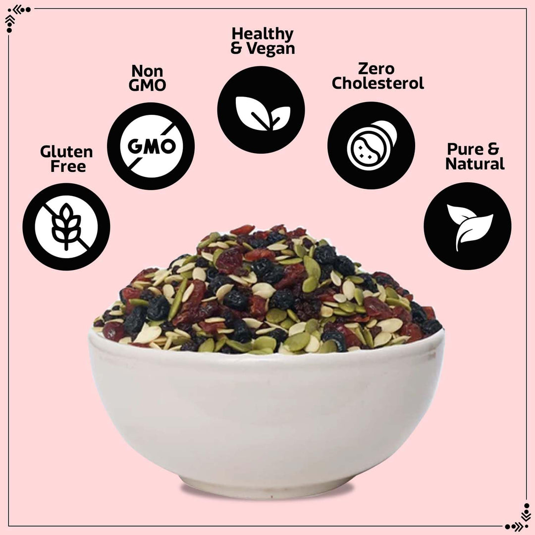 Wonderland Foods 200g Grandeur Premium Seeds and Berries Mix Pouch