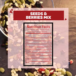 Load image into Gallery viewer, Wonderland Foods 200g Grandeur Premium Seeds and Berries Mix Pouch
