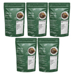 Load image into Gallery viewer, Wonderland Foods 500g (100g X 5) Whole Spices Premium Combo of Cumin, Black Pepper, Cinnamon, Coriander &amp; Black Cardamom Pouch
