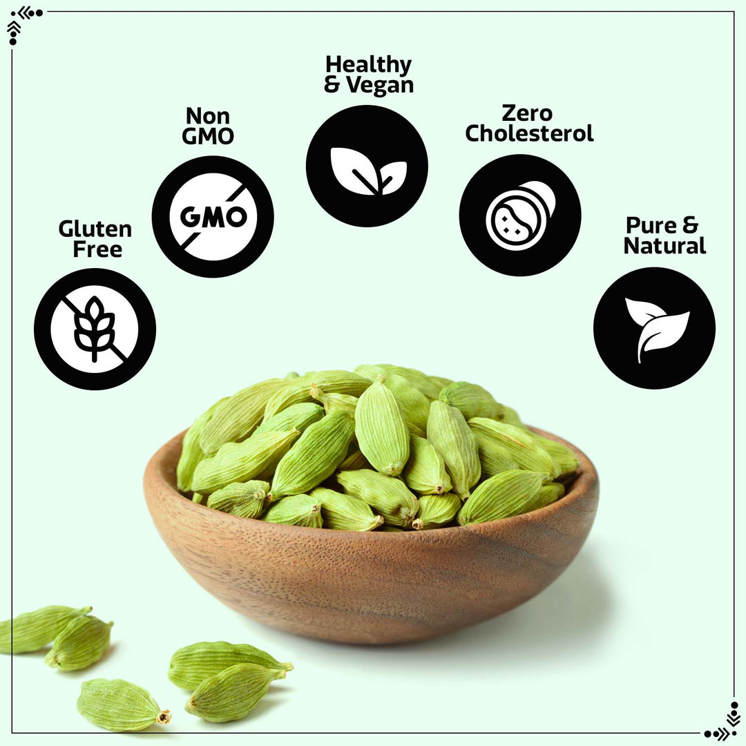Wonderland Foods 100g Whole Cardamom Green Choti Elaichi