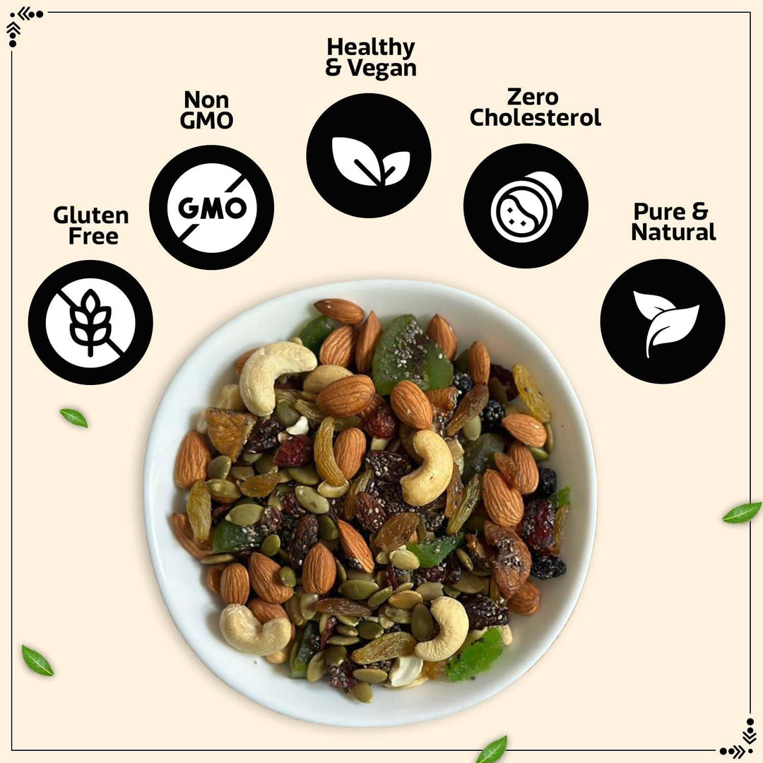 Wonderland Foods 200g Premium Healthy Mix Pouch