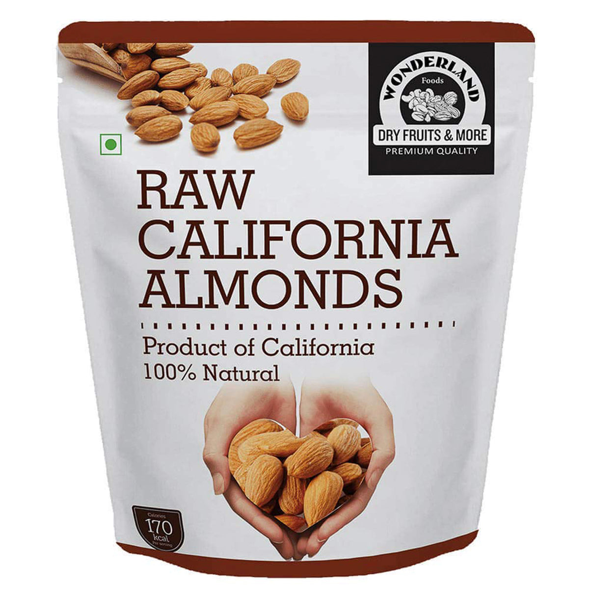 Ind almonds 1kg pouch 1