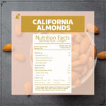 Load image into Gallery viewer, Wonderland Foods 500g Premium California Almonds Pouch
