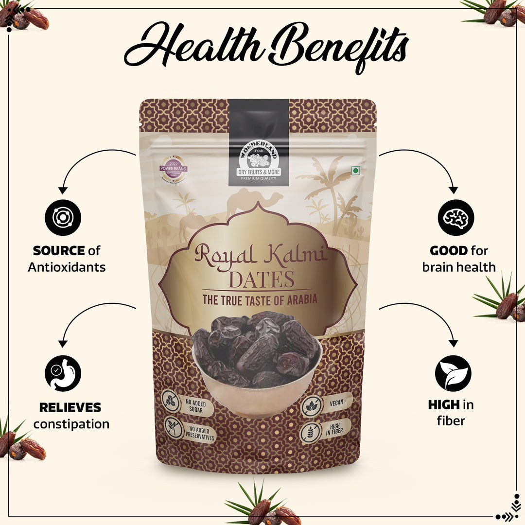 Wonderland Foods 200g Premium Kalmi (Safawi) Dates Box