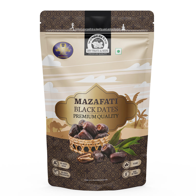 Wonderland Foods 400g Premium Mazafati Dates Pouch