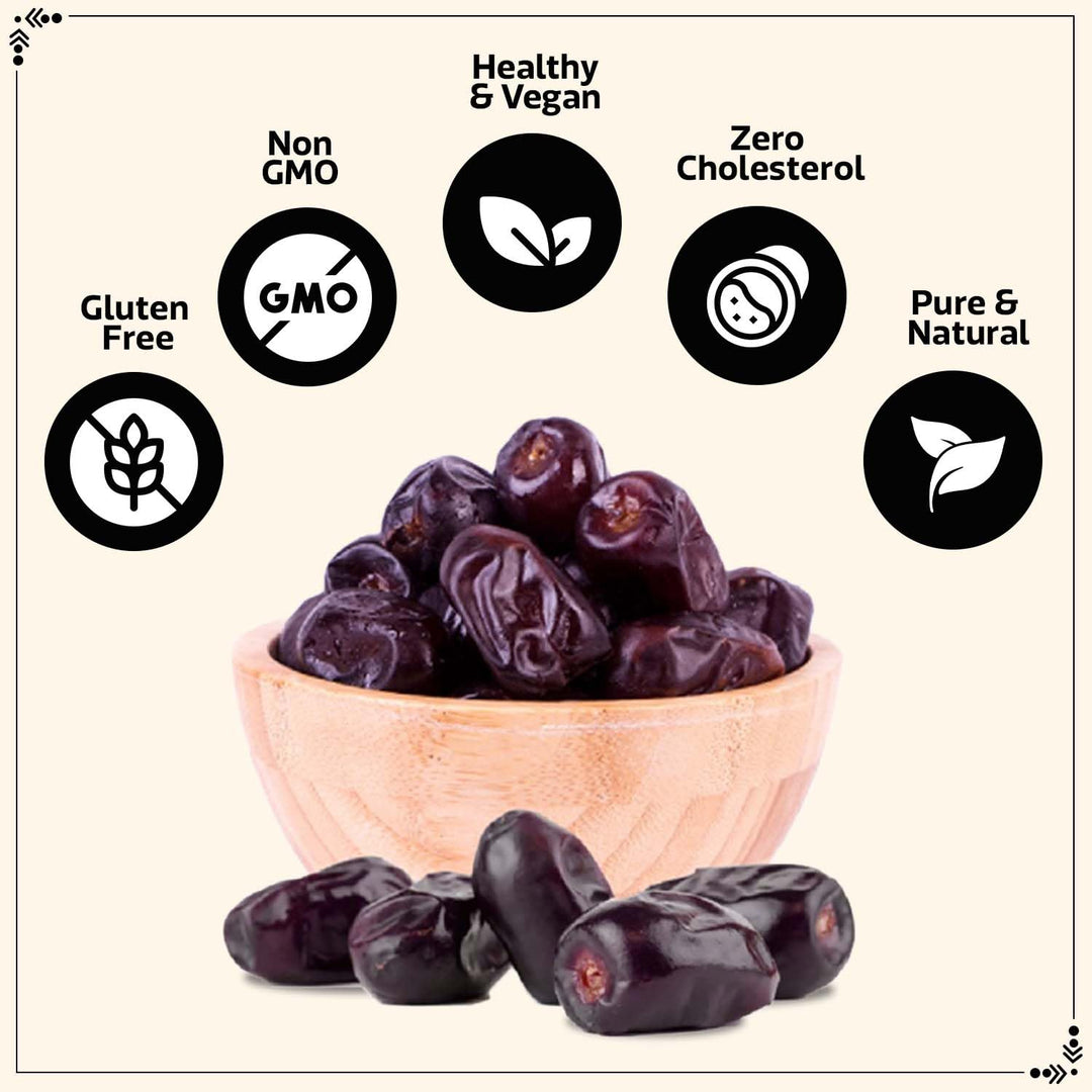 Wonderland Foods 400g Premium Mazafati Dates Pouch