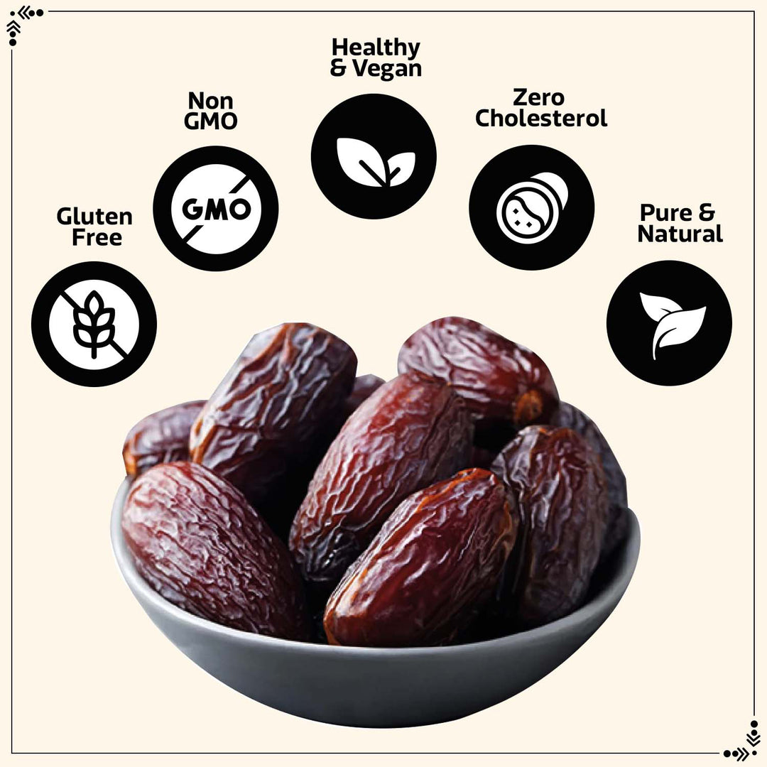 Wonderland Foods 200g Premium Medjool Dates Box