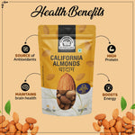 Load image into Gallery viewer, Wonderland Foods 200g Premium California NP Almonds Pouch
