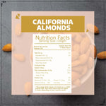 Load image into Gallery viewer, Wonderland Foods 200g Premium California NP Almonds Pouch
