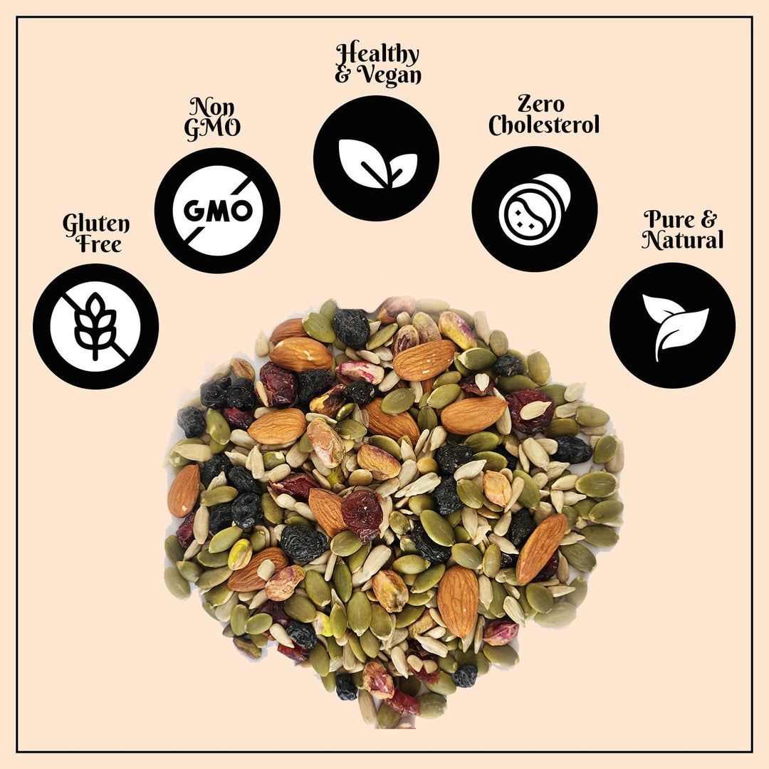 Wonderland Foods 100g Nuts & Seeds Mix Pouch