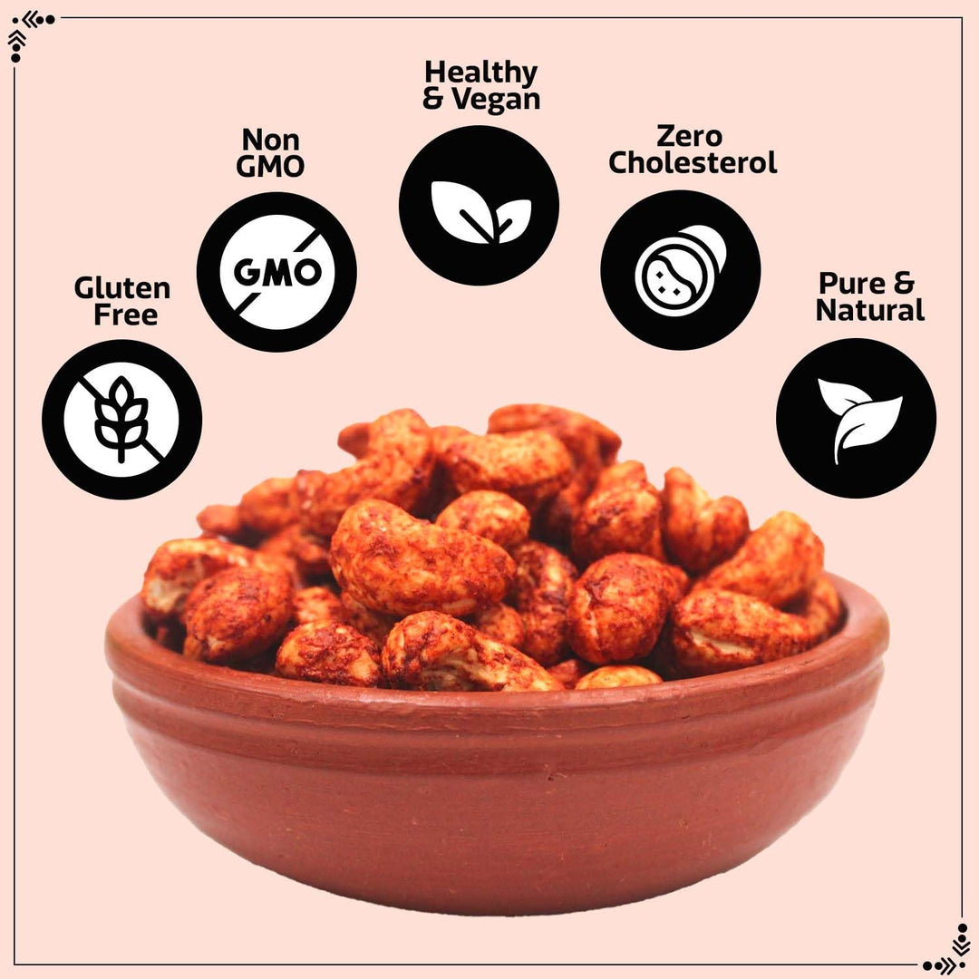 Wonderland Foods 70g Premium Peri Peri Flavoured Cashew