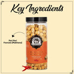 Load image into Gallery viewer, Wonderland Foods 100g Peri Peri Makhana (Foxnut) Jar
