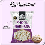 Load image into Gallery viewer, Wonderland Foods 300g Phool Makhana (Foxnut) Pouch
