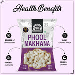 Load image into Gallery viewer, Wonderland Foods 300g Phool Makhana (Foxnut) Pouch
