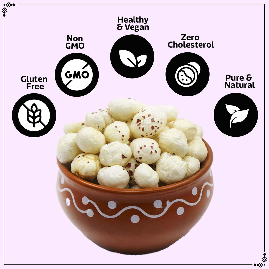 Wonderland Foods 300g Phool Makhana (Foxnut) Pouch